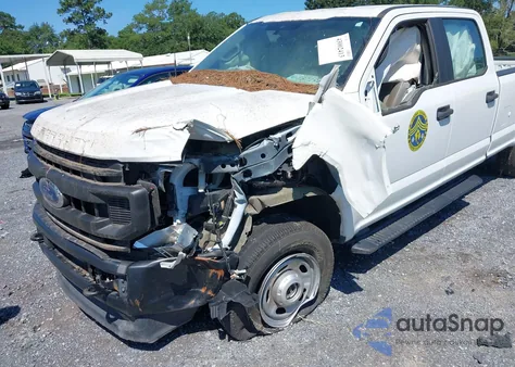 2022 Ford F-250 Xl из США, поврежденный, VIN 1FT7W2B64NEE50674